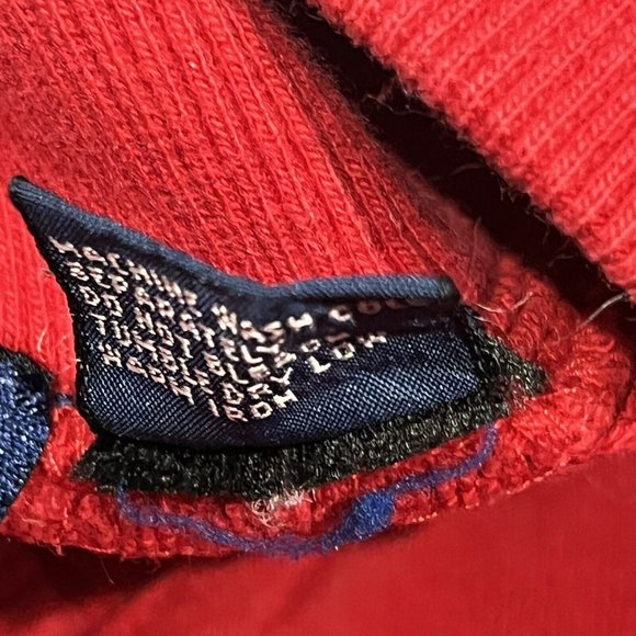 Vintage Pivot Sportware Red Golf Vest Embroidered Men Size Large - Picture 10 of 14